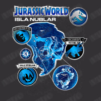 Isla Nublar Tech Map Vintage Short | Artistshot