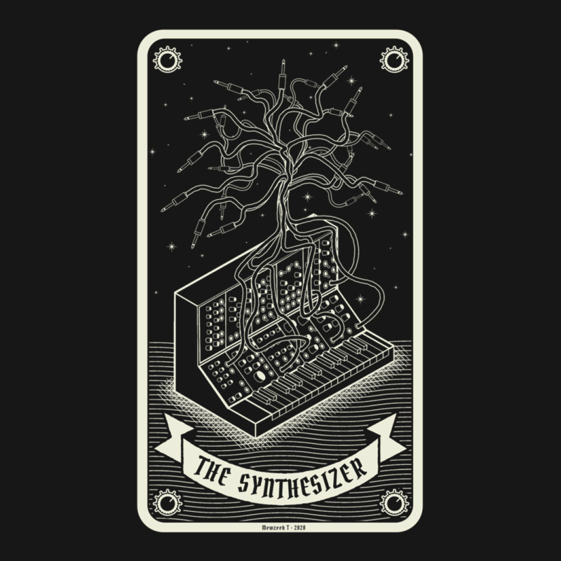 Modular Synthesizer Tarot Card 1 Medium-length Apron | Artistshot