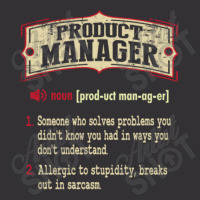 Product Manager Sarcastic Definition Vintage Short | Artistshot