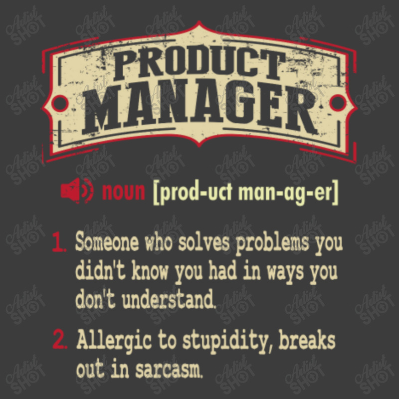 Product Manager Sarcastic Definition Men's Polo Shirt | Artistshot