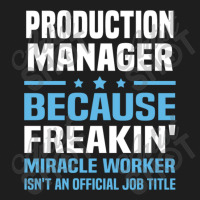 Production Manager Classic T-shirt | Artistshot