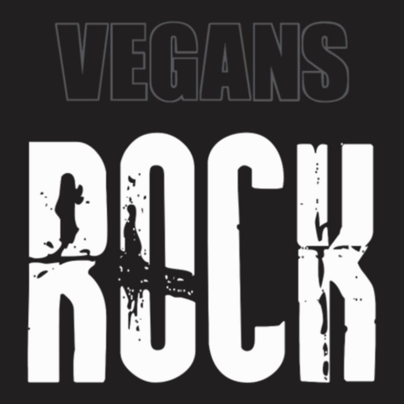 Vegans Rock T-shirt | Artistshot