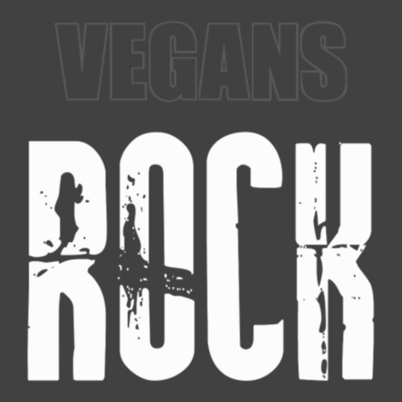 Vegans Rock Vintage T-shirt | Artistshot