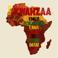 Happy Kwanzaa Shirt Africa Map 7 Principles Celebration T Shirt Cropped Hoodie | Artistshot