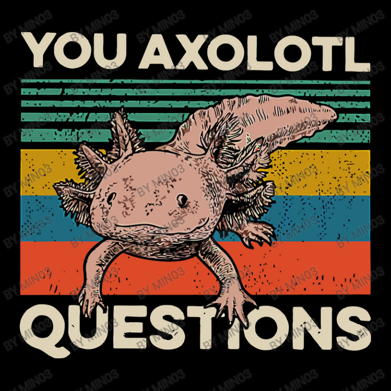 Walking Fish You Axolotl Questions Men's Long Sleeve Pajama Set | Artistshot