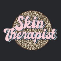 Skin Therapist Esthetician Leopard Skincare Crewneck Sweatshirt | Artistshot