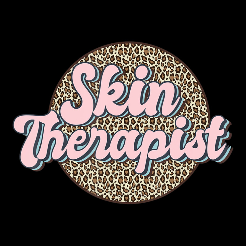 Skin Therapist Esthetician Leopard Skincare Men's 3/4 Sleeve Pajama Set | Artistshot