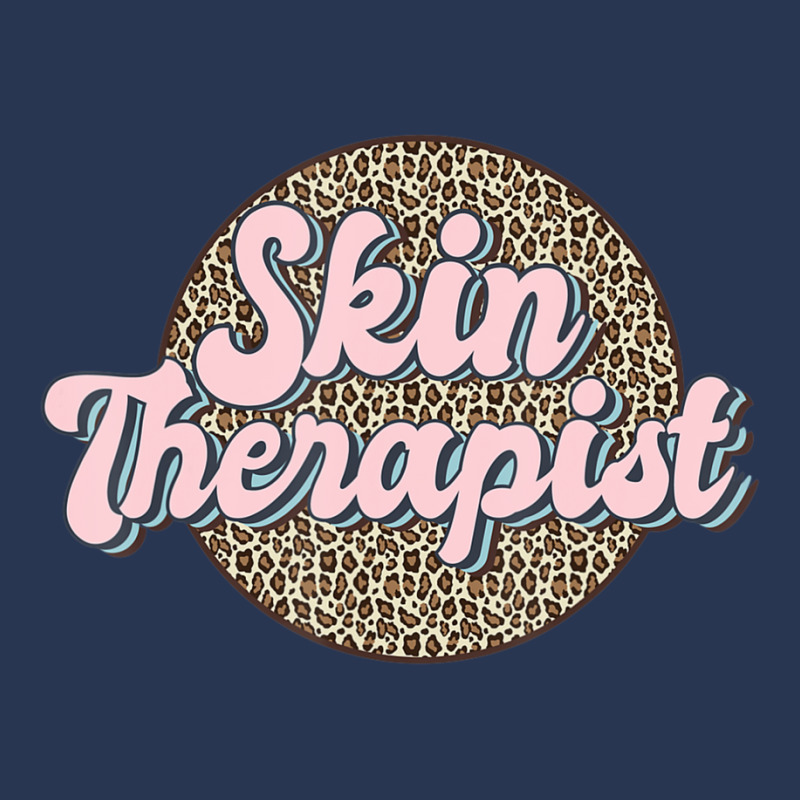 Skin Therapist Esthetician Leopard Skincare Men Denim Jacket | Artistshot