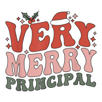 Merry Principal Christmas School Principal Xmas Party T Shirt Long Sleeve Baby Bodysuit | Artistshot