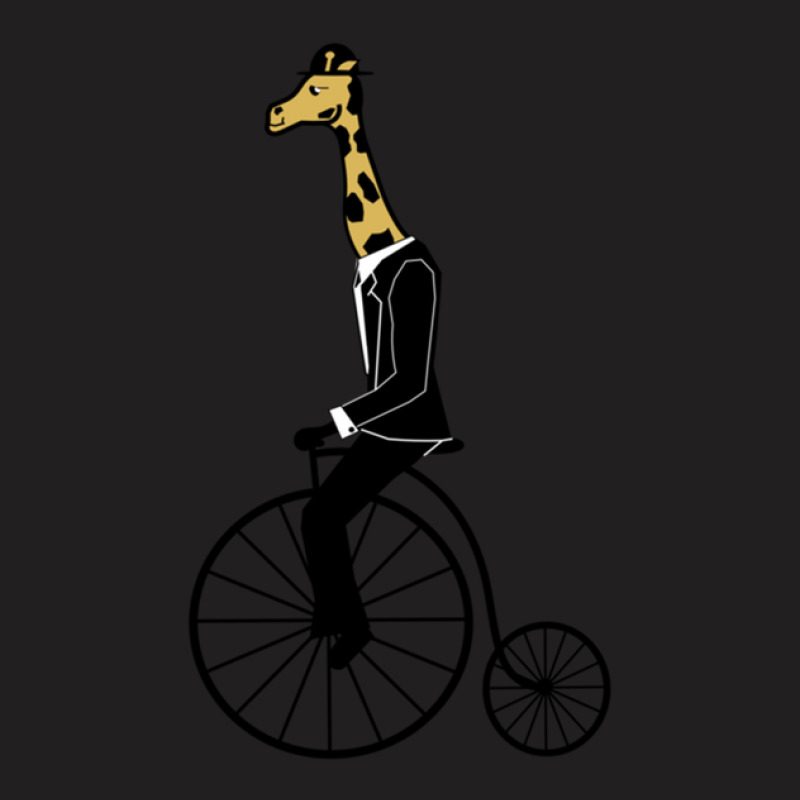 Penny-farthing Giraffe T-shirt | Artistshot