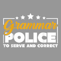 Funny Grammar Police To Serve And Correct Grammar T Shirt Women's V-neck T-shirt | Artistshot