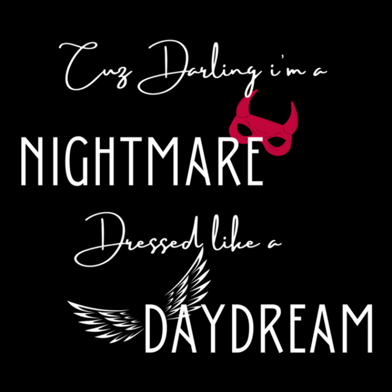 Darling I Am A Nightmare Dressed Like A Daydream (blank Space - Taylor Maternity Scoop Neck T-shirt by JerryArnold | Artistshot