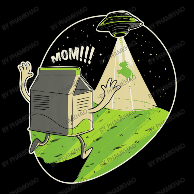 Satire Humor Milk Cow Alien Abduction Ufo Fan Space Baby Tee by phamkhao | Artistshot