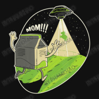 Satire Humor Milk Cow Alien Abduction Ufo Fan Space Baby Bibs | Artistshot