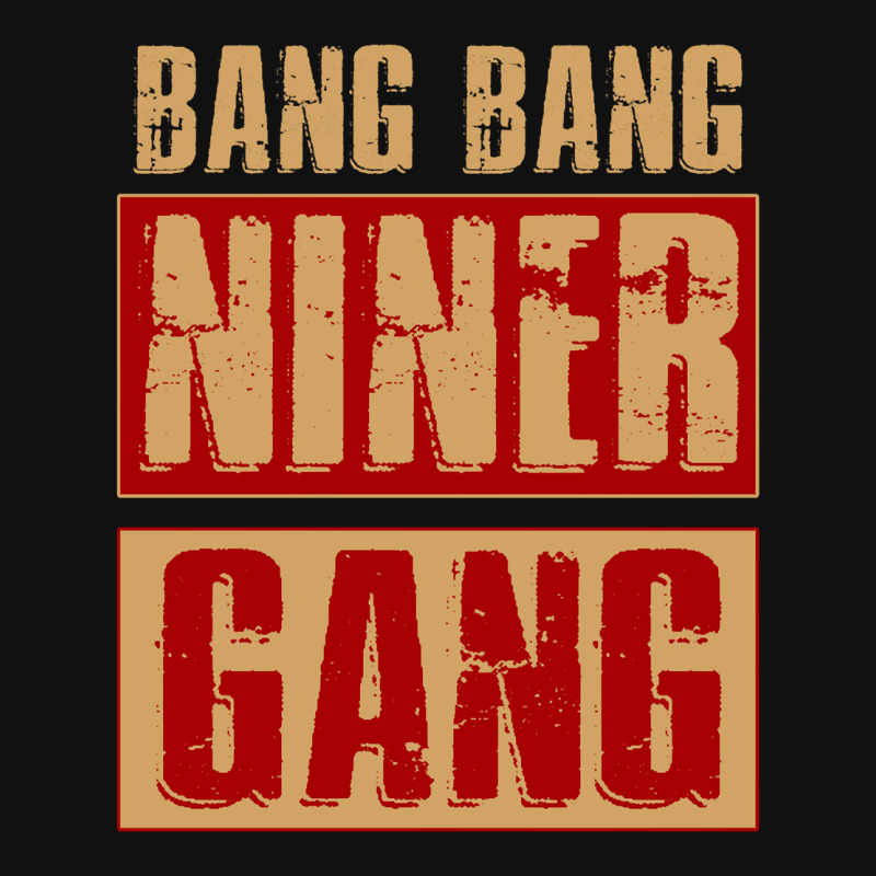 Bang Bang Niner Gang Football Cool Long Sleeve Rear Car Mat | Artistshot