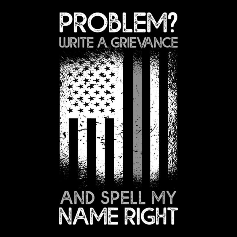 Correctional Officer Problem Spell My Name Thin Silver Line Adjustable Cap by cm-arts | Artistshot