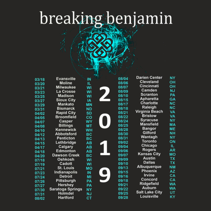 Breaking Benjamin Ladies Fitted T-Shirt by cm-arts | Artistshot