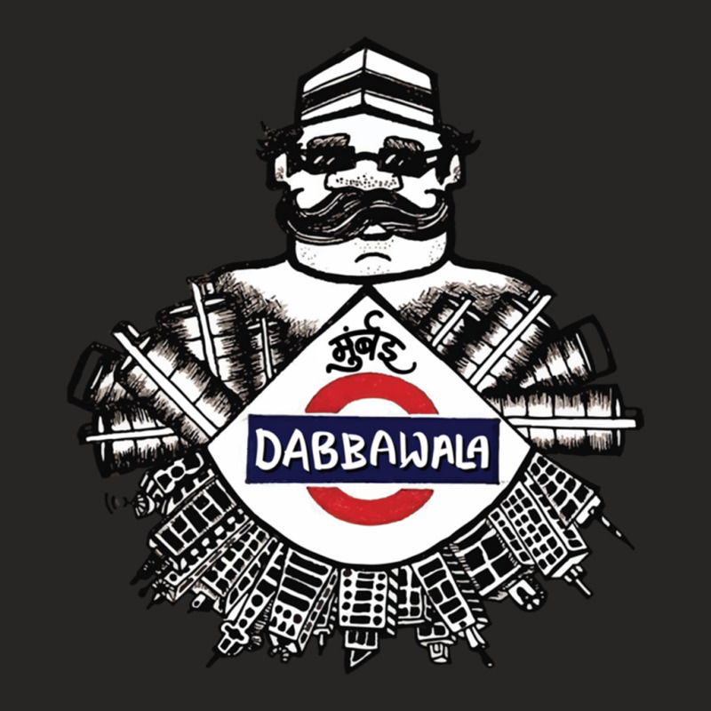 Mumbai Dabbawala Ladies Fitted T-Shirt by cm-arts | Artistshot