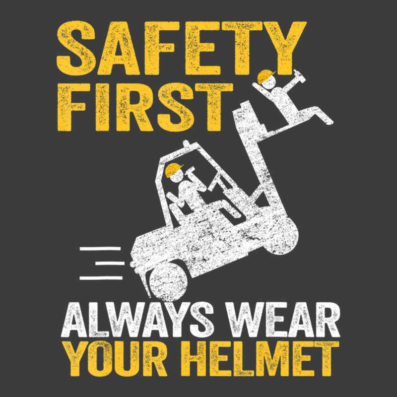 Safety First Always Wear Your Helmet Forklift Driver Men's Polo Shirt | Artistshot