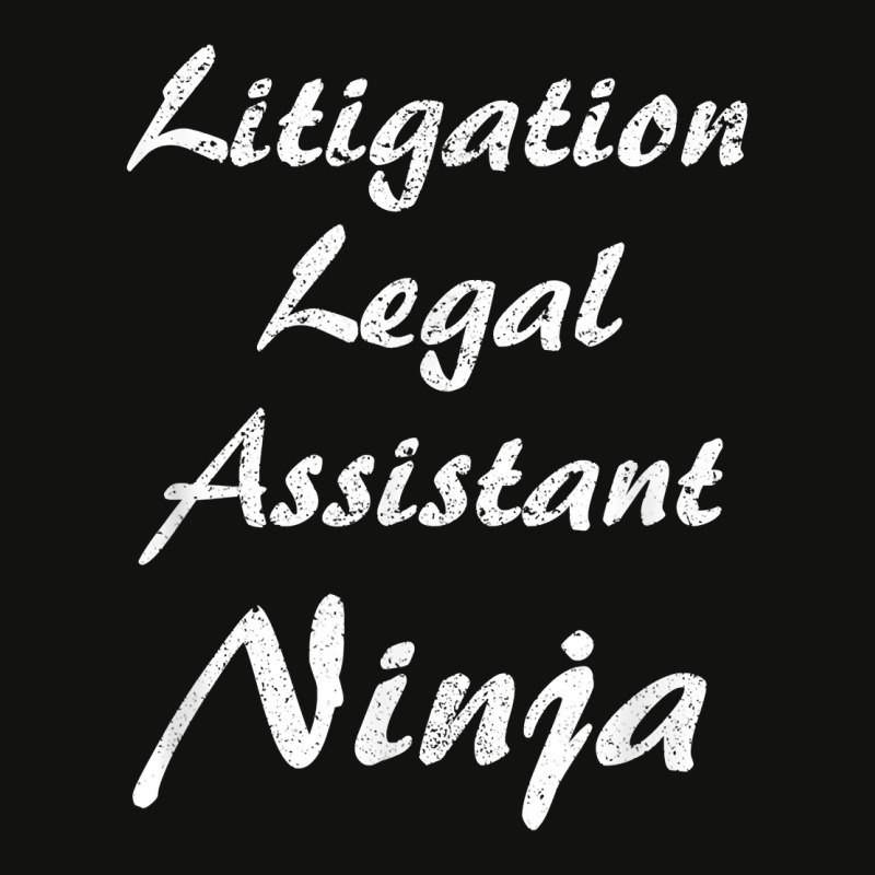 Litigation Legal Assistant Tshirt Occupation Work T Shirt Scorecard Crop Tee by cm-arts | Artistshot