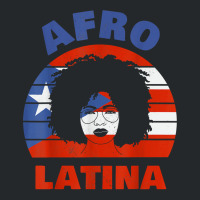 Puerto Rica Afro Latina Women National Hispanic Month Latinx T Shirt Crewneck Sweatshirt | Artistshot