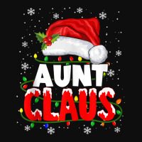 Aunt Claus Christmas 2022 Family Matching Pajama Xmas Light Tank Top Crop Top | Artistshot