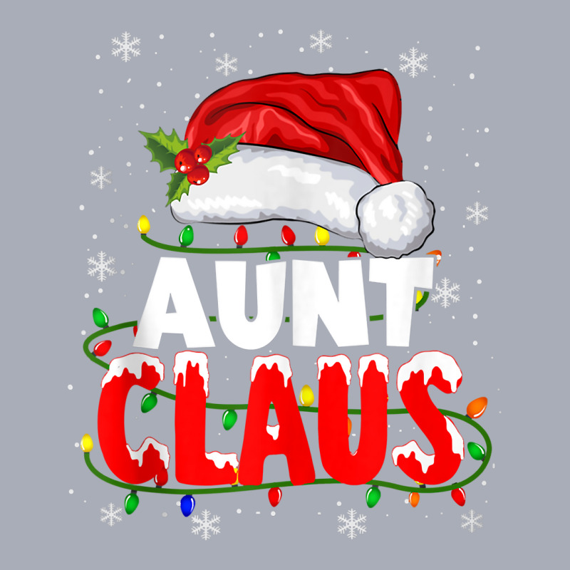 Aunt Claus Christmas 2022 Family Matching Pajama Xmas Light Tank Top Tank Dress by cm-arts | Artistshot