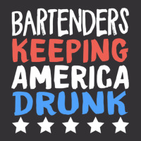 Bartenders Keeping America Drunk Star Work Wine Beer Bar Bartenders Am Vintage Hoodie | Artistshot