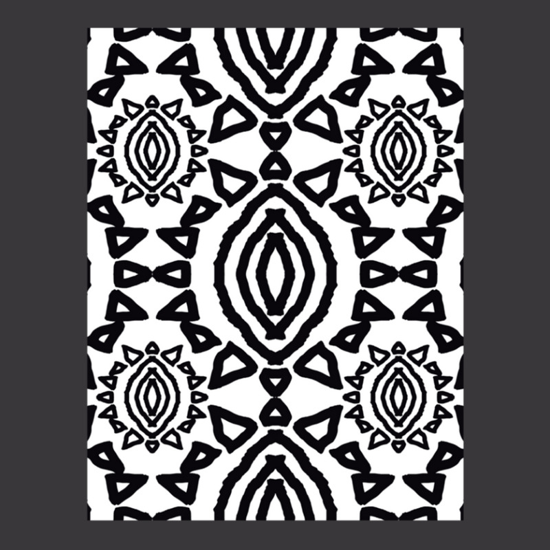 Black White Native Pattern Ladies Curvy T-Shirt by CharlieFairchild | Artistshot