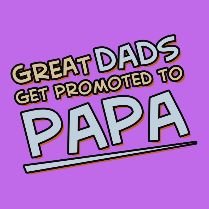 Great Dads Get Promoted To Papa Apple Watch Band | Artistshot
