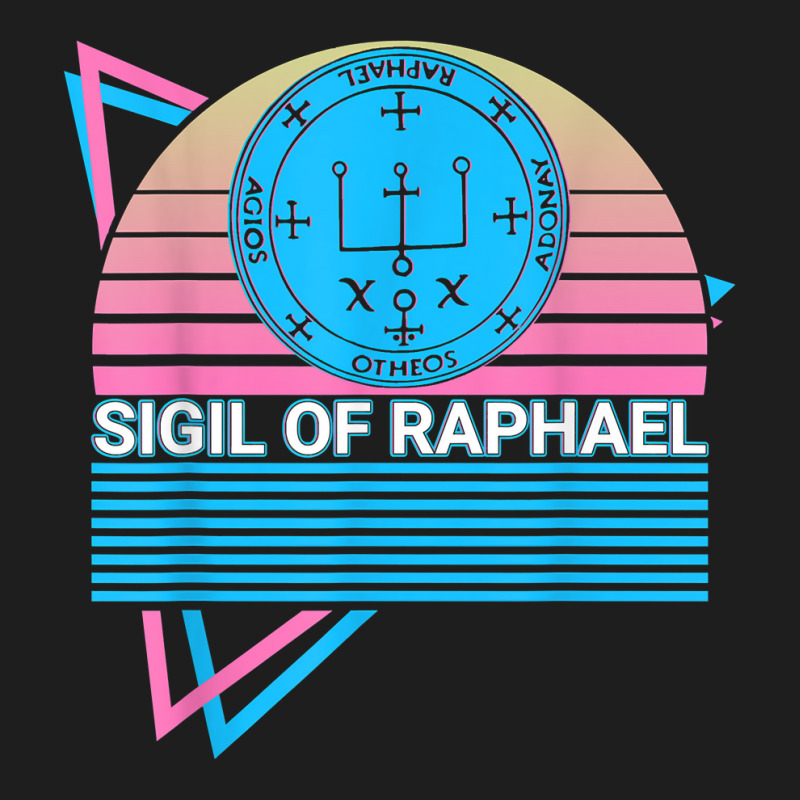 Sigil Of Raphael Archangel Sigil Retro T Shirt Classic T-shirt | Artistshot