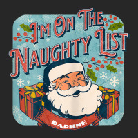 Daphne Christmas Naughty List Funny Santa Xmas Holiday Women's Pajamas Set | Artistshot