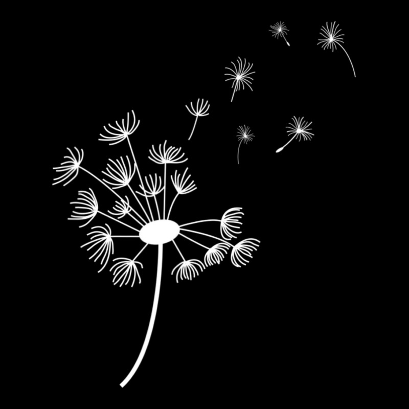 Dandelion Blowing Away In The Wind Into The Sky Art Pocket T-Shirt by cm-arts | Artistshot