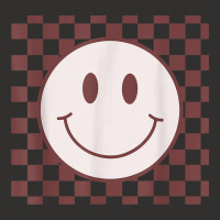 Retro Happy Face Checkered Pattern Smile Face Trendy Champion Hoodie | Artistshot