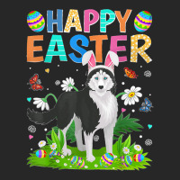 Happy Easter Funny Siberian Husky Dog Easter Sunday Men's T-shirt Pajama Set | Artistshot