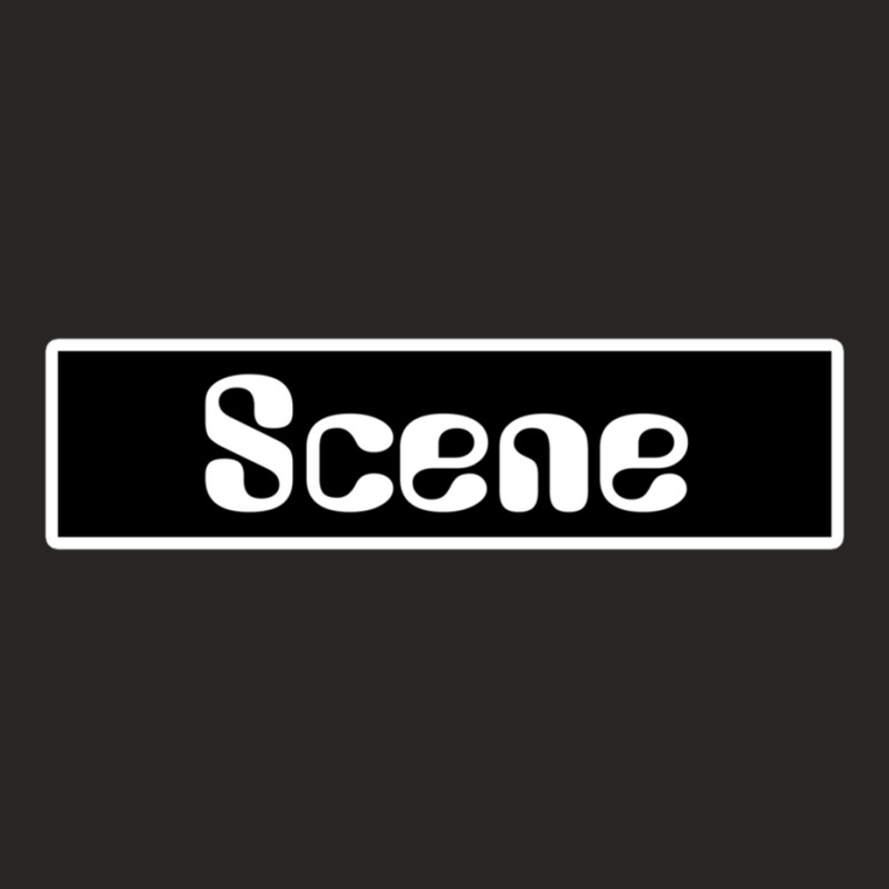 Scene Ladies Fitted T-Shirt by cm-arts | Artistshot