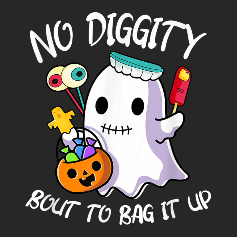 No Diggity Bout To Bag It Up Cute Ghost With Candy Pumpkin Women's Pajamas Set by Clinical | Artistshot