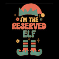 I'm The Reserved Elf Matching Team Squad Groovy Text Adjustable Cap | Artistshot