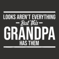 Mens Looks Aren't Everything This Grandpa Grandpa Champion Hoodie | Artistshot