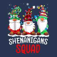 Shenanigans Squad Gnomes Lights Christmas Pajamas Matching T Shirt Men Denim Jacket | Artistshot