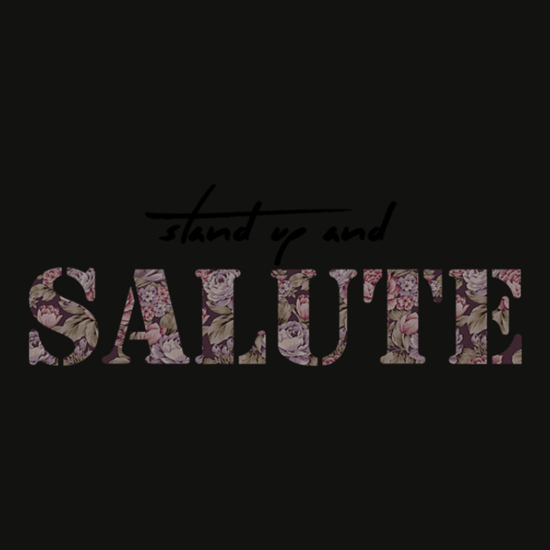 Stand Up And Salute Scorecard Crop Tee by JosephVanlandingham | Artistshot