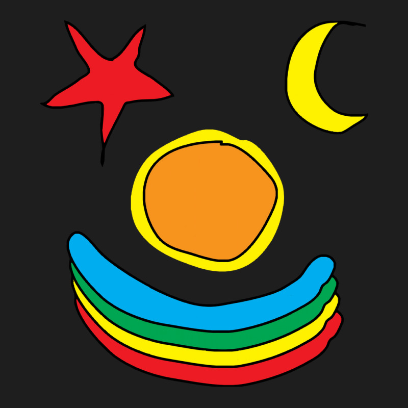 Stars And Moonstars, Moon, Sun And Rainbow Classic T-shirt by hawkunicorn | Artistshot