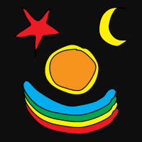 Stars And Moonstars, Moon, Sun And Rainbow Crop Top | Artistshot