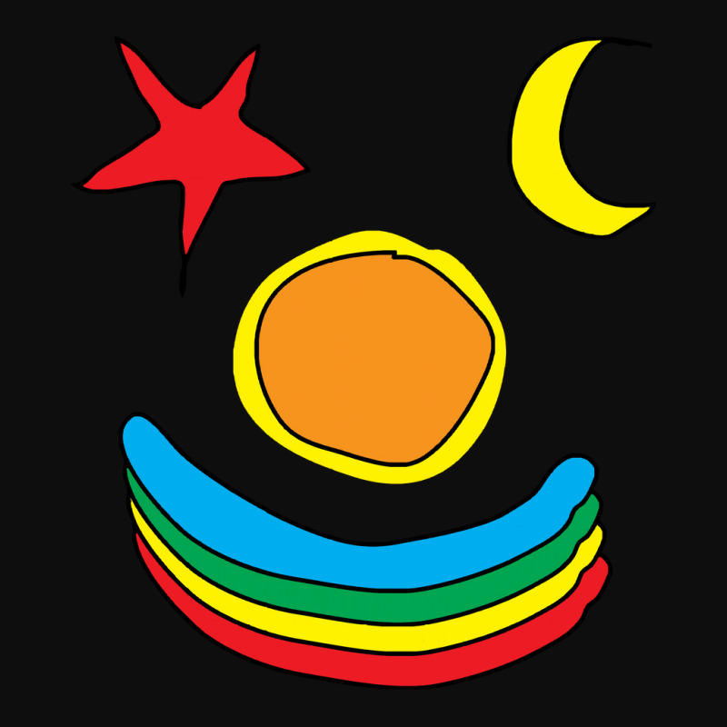 Stars And Moonstars, Moon, Sun And Rainbow Crop Top by hawkunicorn | Artistshot