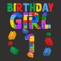 1st Birthday For Block Builder Girl 2021 Block Builder Girl Champion Hoodie | Artistshot