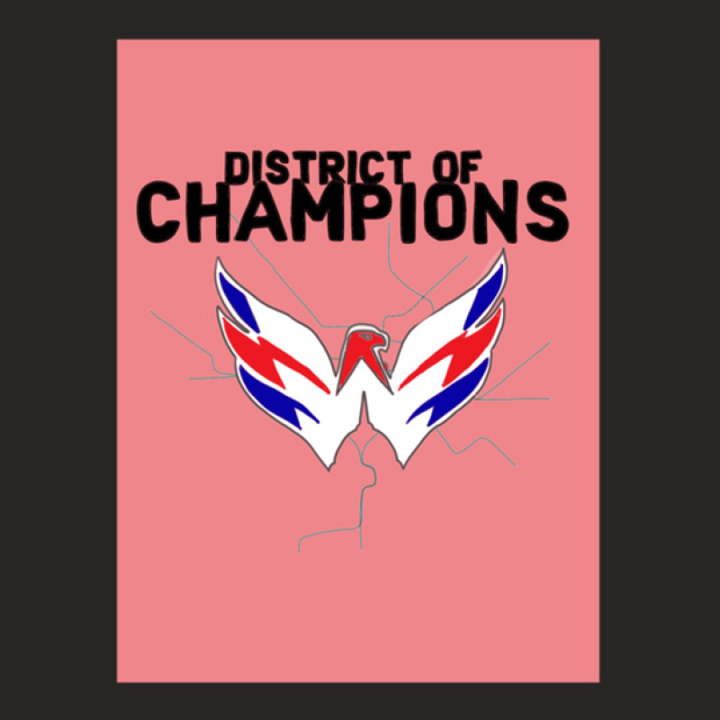 District Of Champions Ladies Fitted T-Shirt by TinaJosey | Artistshot