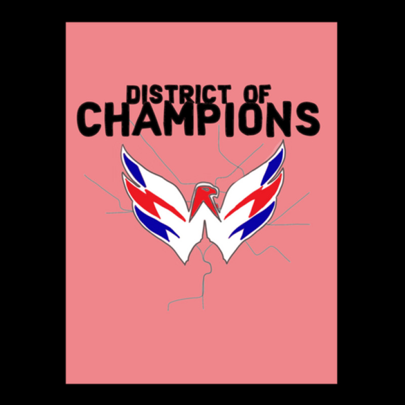 District Of Champions Women's V-Neck T-Shirt by TinaJosey | Artistshot