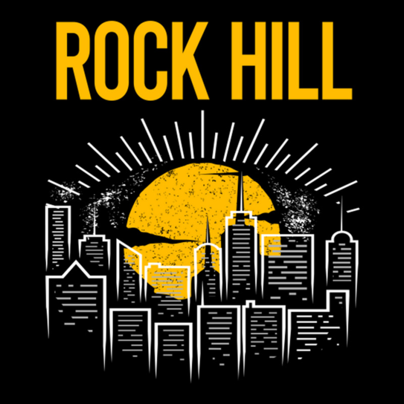 Yellow Moon Rock Hill V-neck Tee | Artistshot