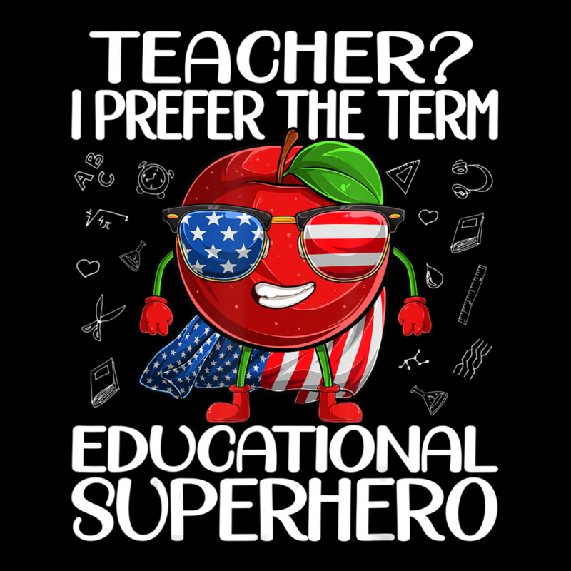 Teacher I Prefer The Term Educational Superhero Adjustable Cap by cm-arts | Artistshot