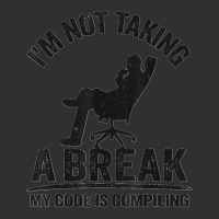 I'm Not Taking A Break My Code Is Compiling Coder Programmer Champion Hoodie | Artistshot